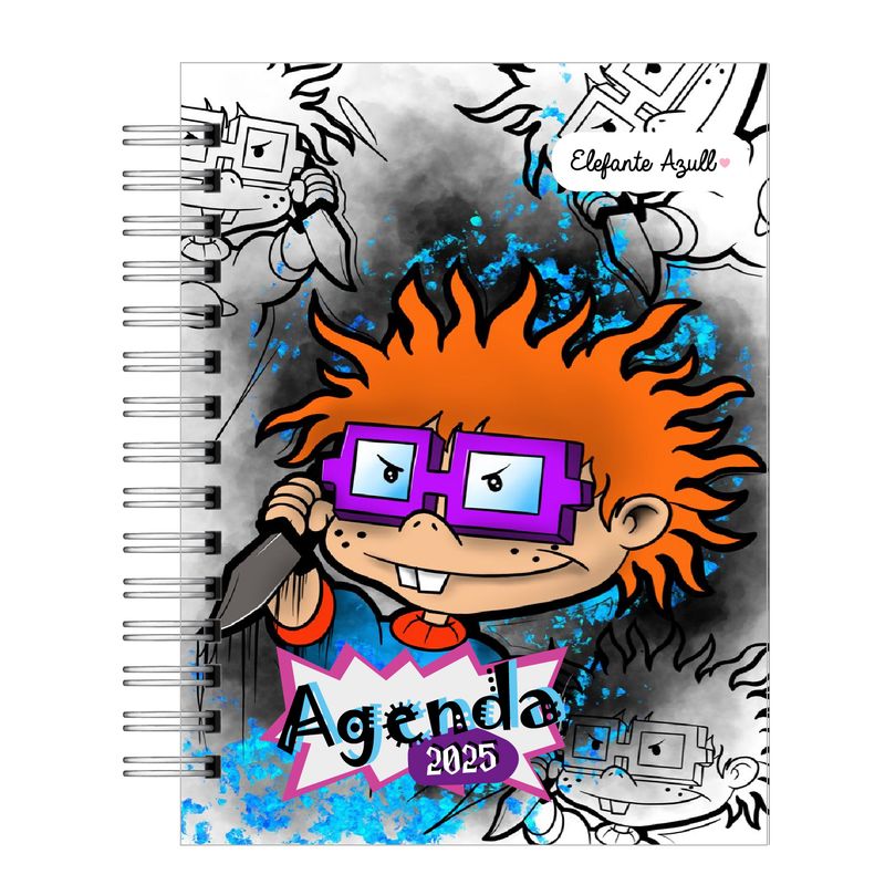 ELEFANTE AZULL - Agenda Rugratsxxx 2025