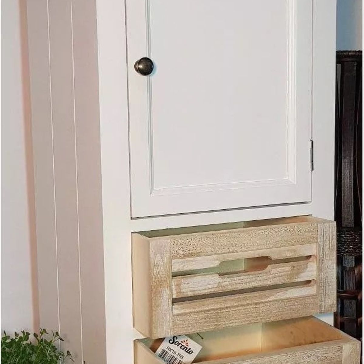 GENERICO - Mueble Cabinet 2 Cajones Y 1 Puerta - S4009