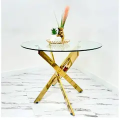 GENERICO - Mesa de Comedor Redonda Dubai 100cm
