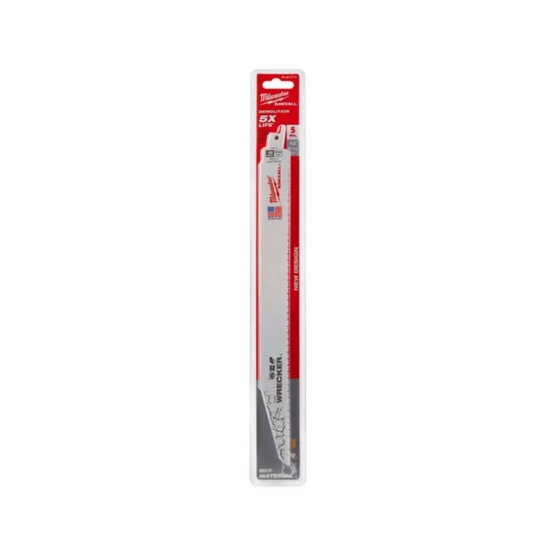 MILWAUKEE - Pack 5 Repuestos Sierra Sable Milwaukee 48-00-5711