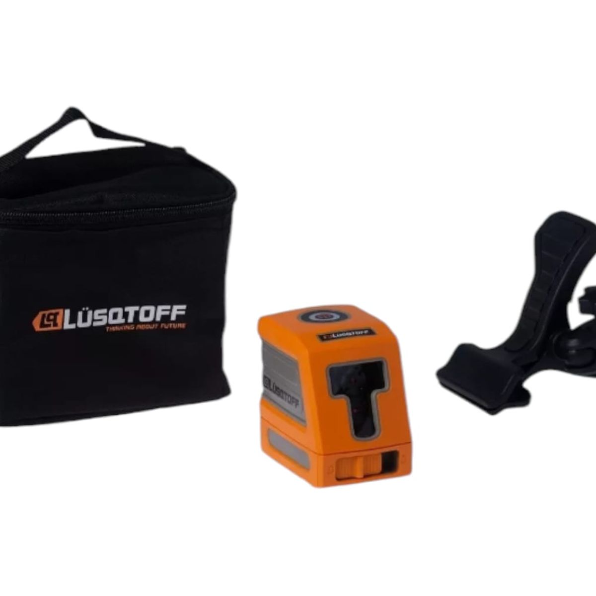 LUSQTOFF - Nivel Laser Cruz Autonivelante 2 Lineas Lusqtoff 15 Mts Láser Rojo