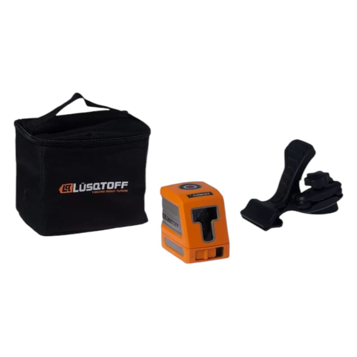 LUSQTOFF - Nivel Laser Cruz Autonivelante 2 Lineas Lusqtoff 15 Mts Láser Rojo