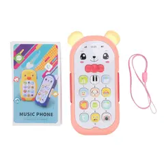 GENERICO - Celular Juguete Musical Luminoso Para Bebé Niños Firme