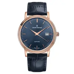 CLAUDE BERNARD - Reloj Classic Azul Hombre