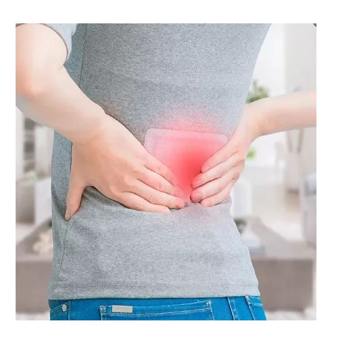 GENERICO - 10 Parches Calientes Terapéutico Calor Dolores Lumbago