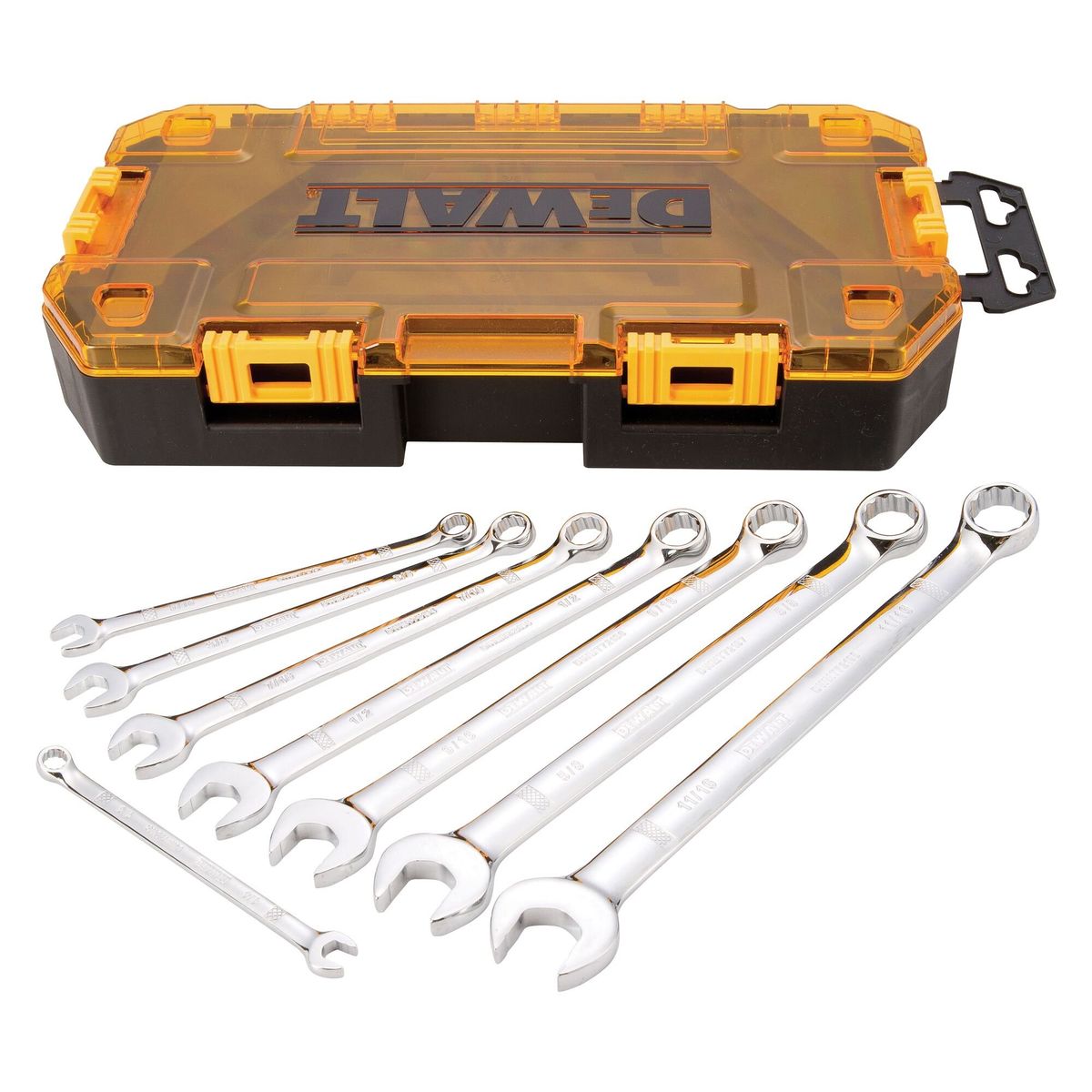 DEWALT - Set 8 llaves combinadas punta corona DEWALT DWMT73809