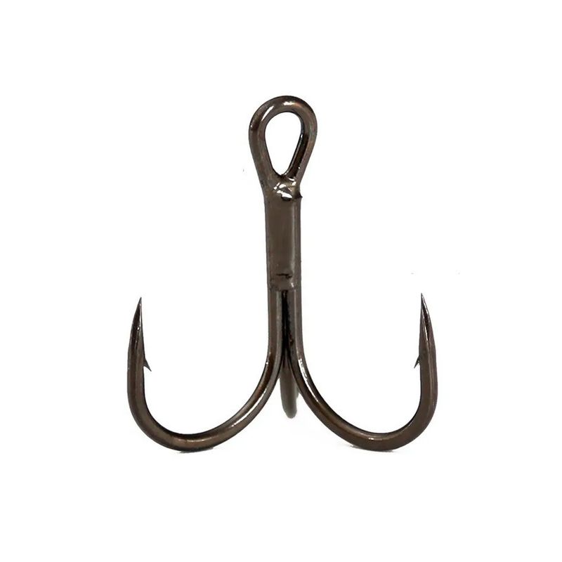 GENERICO - Anzuelos triples pesca deportiva X4  N2 pesca deportiva 5pcs