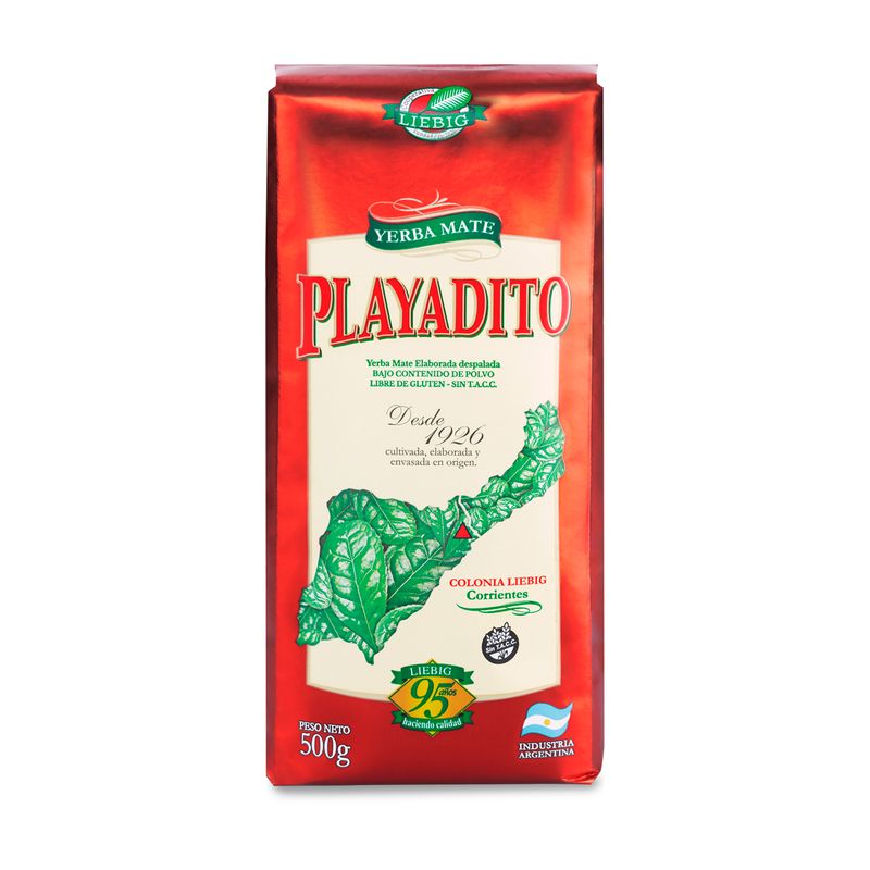 PLAYADITO - Yerba Mate Despalada Playadito 500 Grs