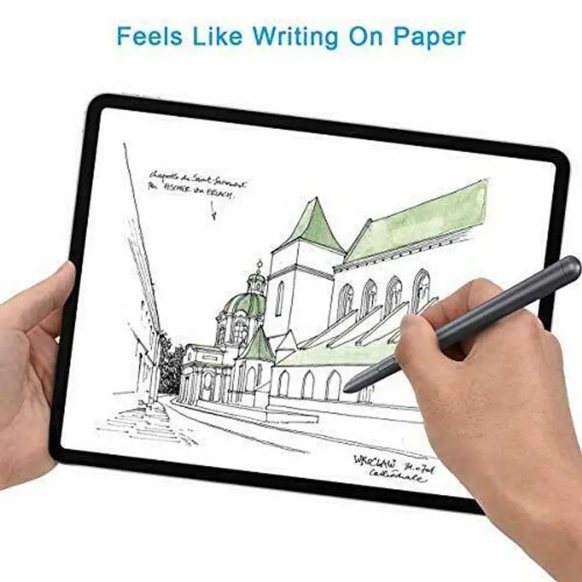 GENERICO - Lamina Mica Para Samsung A9+ Plus 11 paper Like Sensación Papel