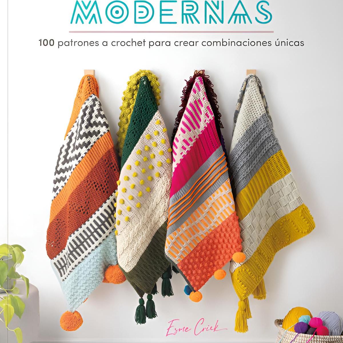 EDITORIAL CONTRAPUNTO - Mantas modernas. 100 patrones a crochet