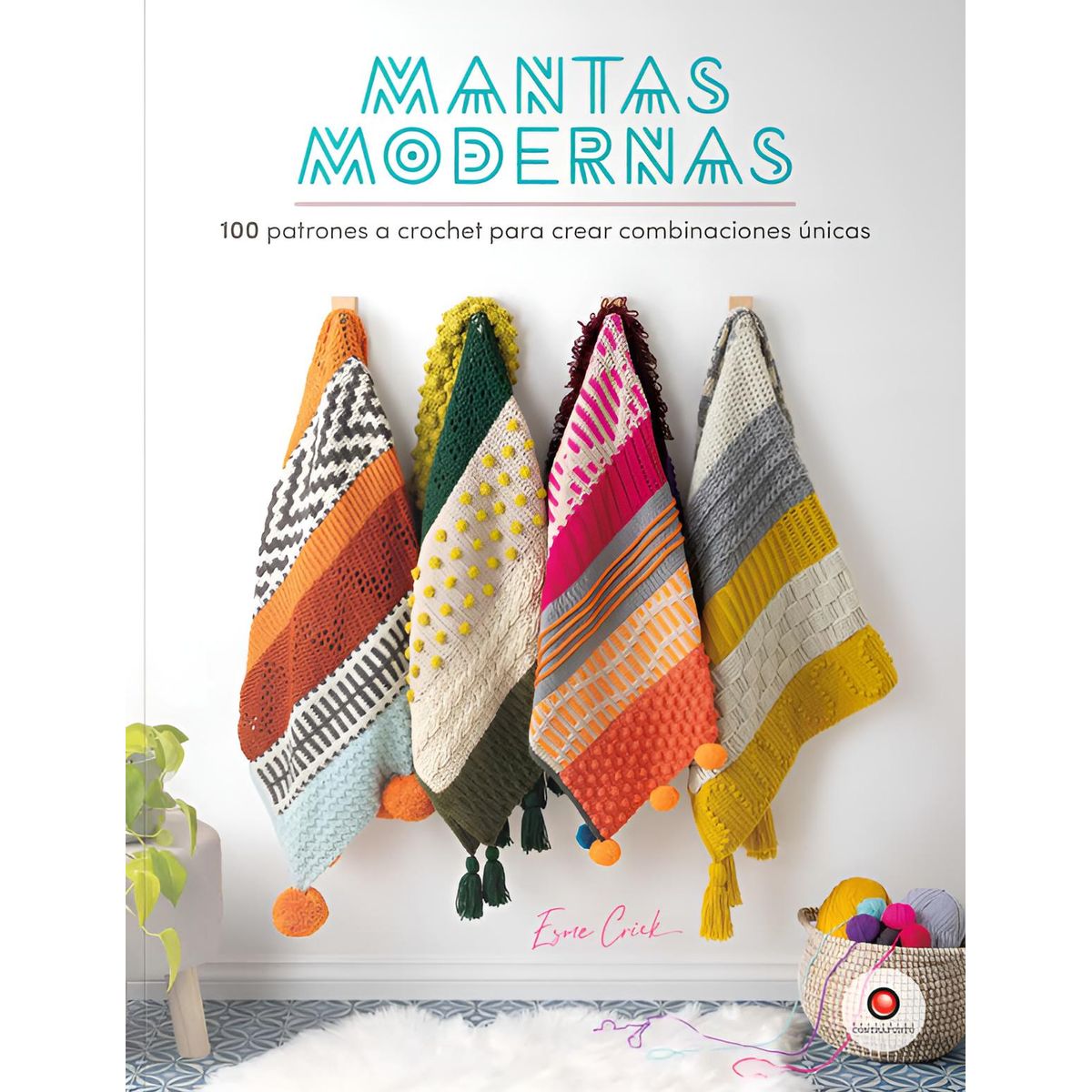 EDITORIAL CONTRAPUNTO - Mantas modernas. 100 patrones a crochet