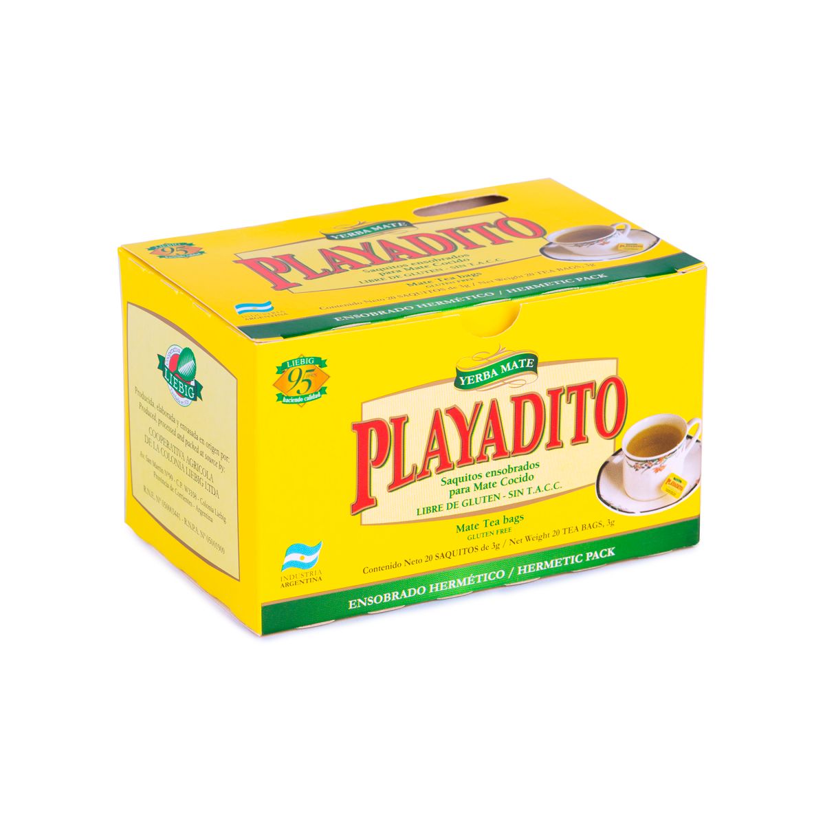 PLAYADITO - Yerba Mate Playadito en Saquitos 20 Unidades