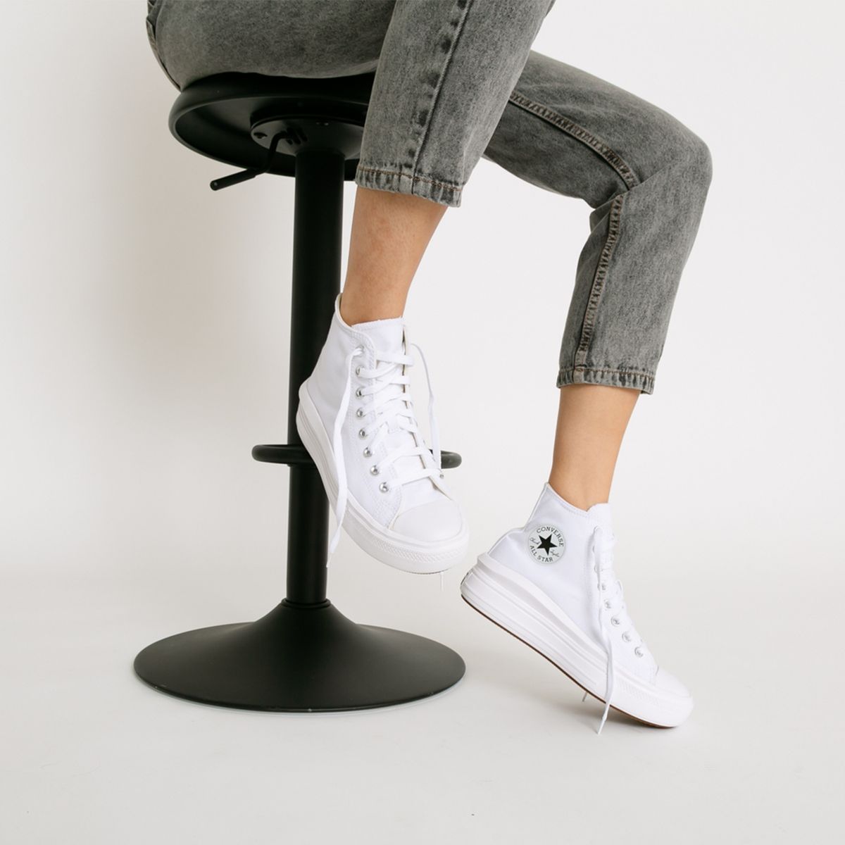 CONVERSE - Move Zapatilla Urbana Mujer Blanco Converse