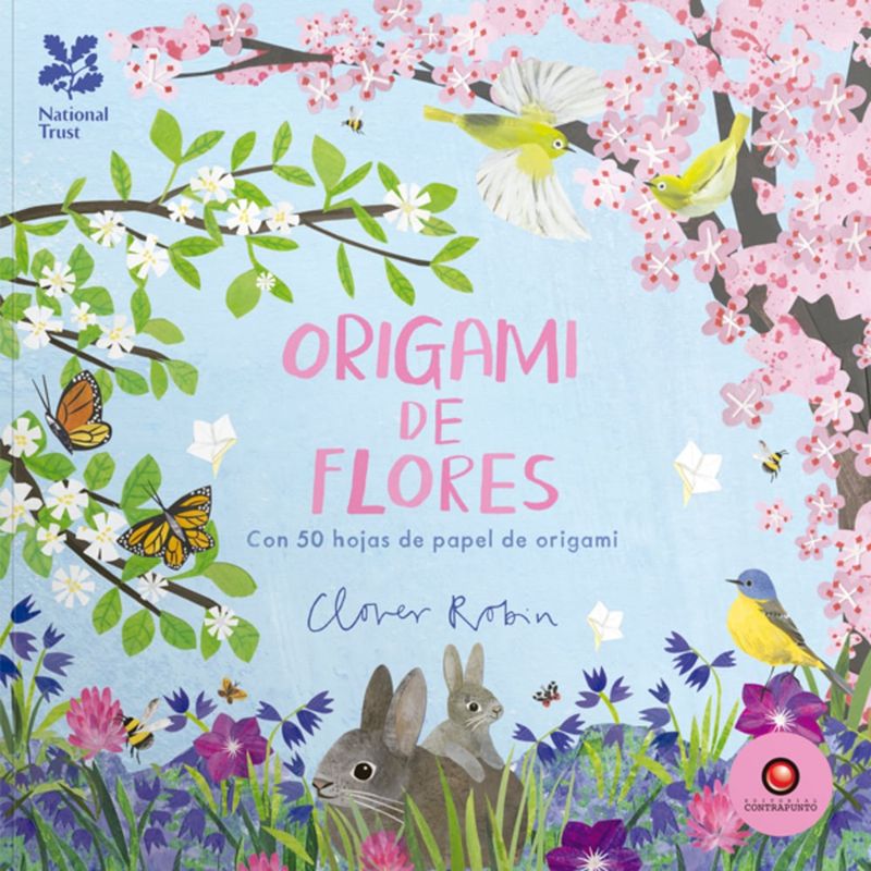 EDITORIAL CONTRAPUNTO - Libro Origami de Flores