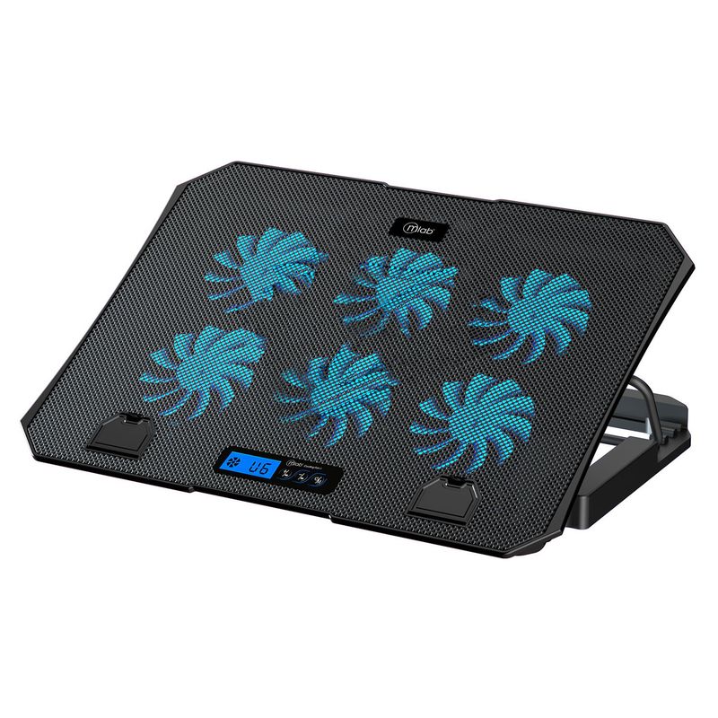 MLAB - Base Ventilador para Noteebok Six Fan 60 LCD Display Speeder MLAB