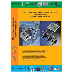 GENERICO - Libro manual de sistemas de inyección diésel Common-Rail Bosch e inyector bomba