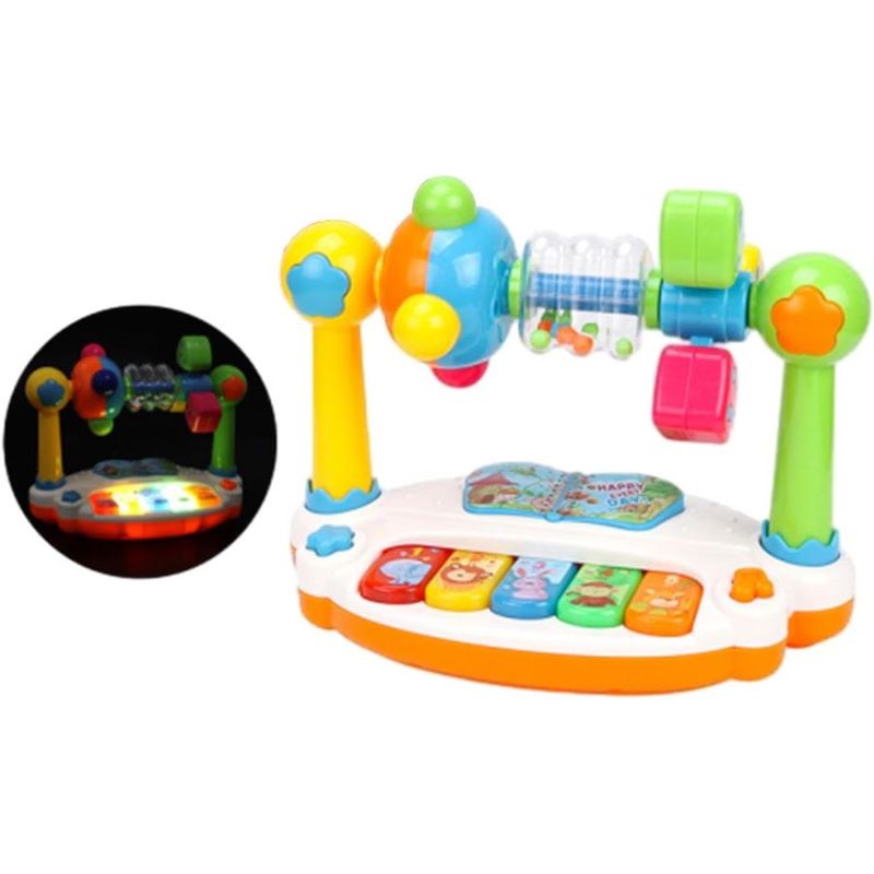GENERICO - Piano Musical Didáctico Luz Y Sonido Para Bebe