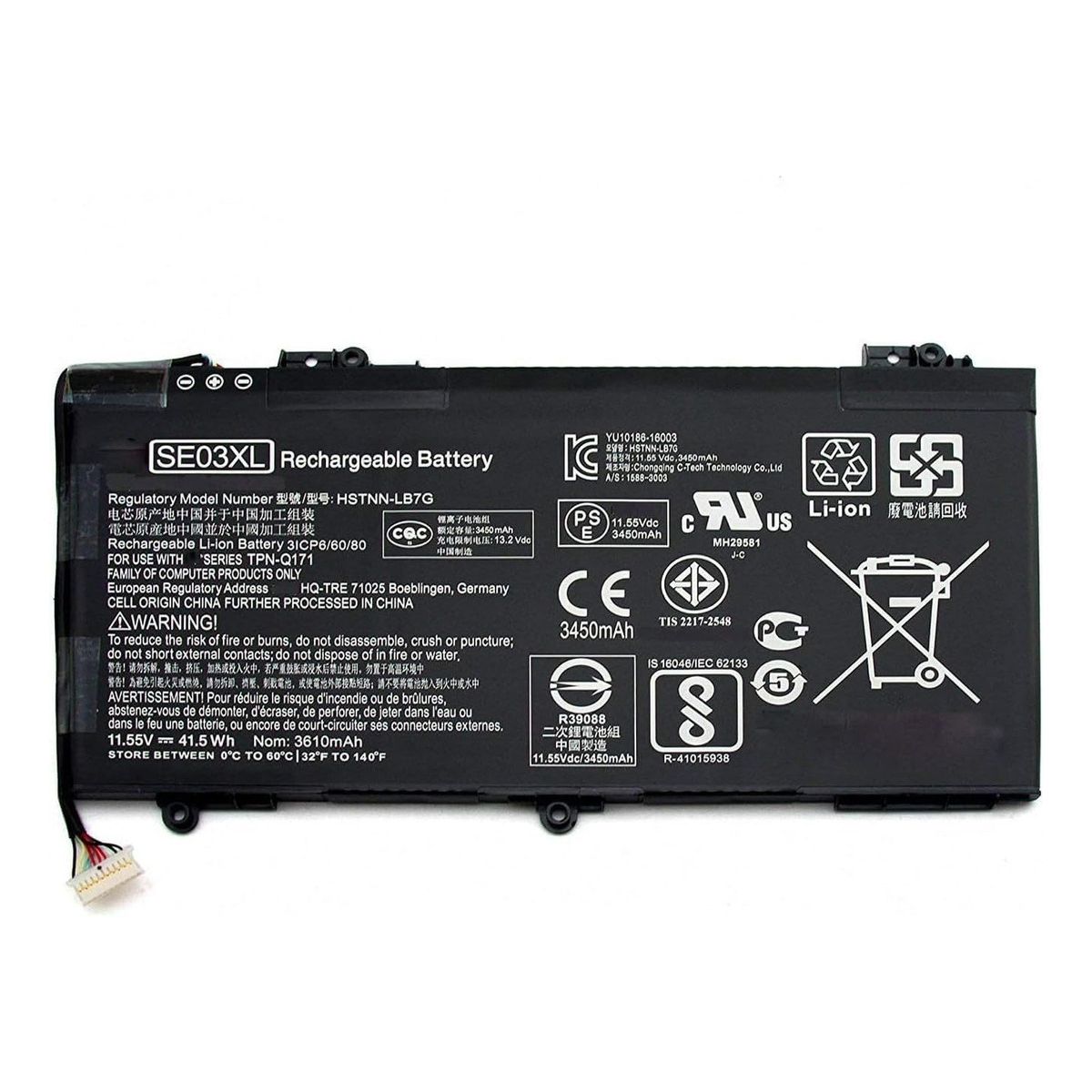 GENERICO - Bateria se03xl Para Hp Pavilion 14-al000 14-al Series