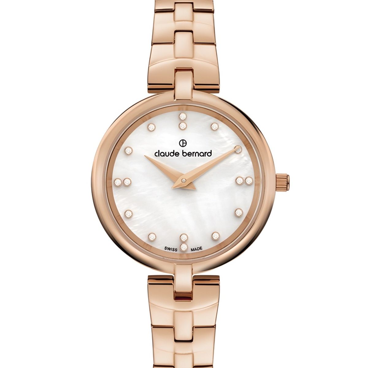CLAUDE BERNARD - Reloj Claude Bernard Dress Code Rose Gold 30mm Mujer