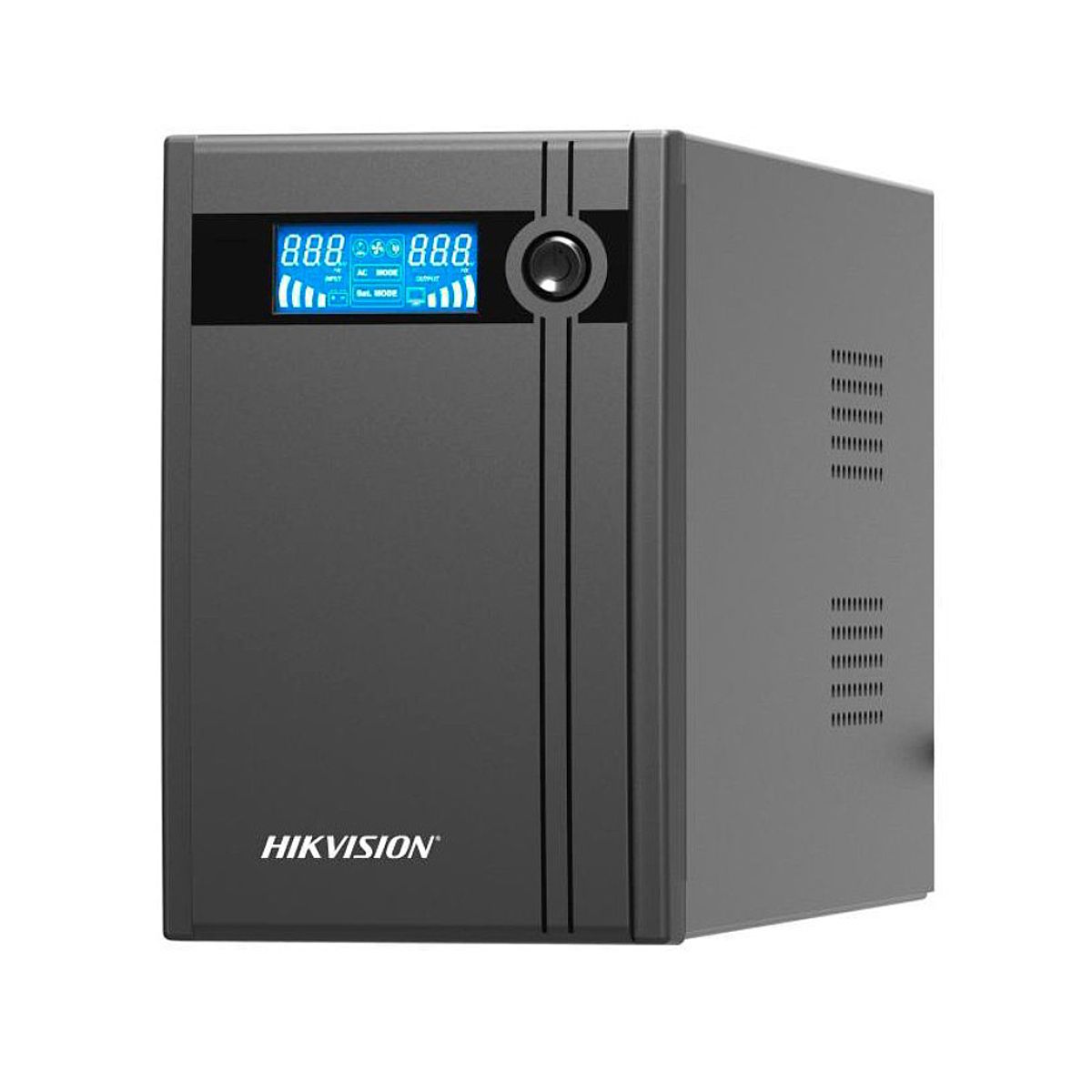HIKVISION - Ups Hikvision 2000va  1200w Con Pantalla Lcd Ds-ups2000 Color Negro