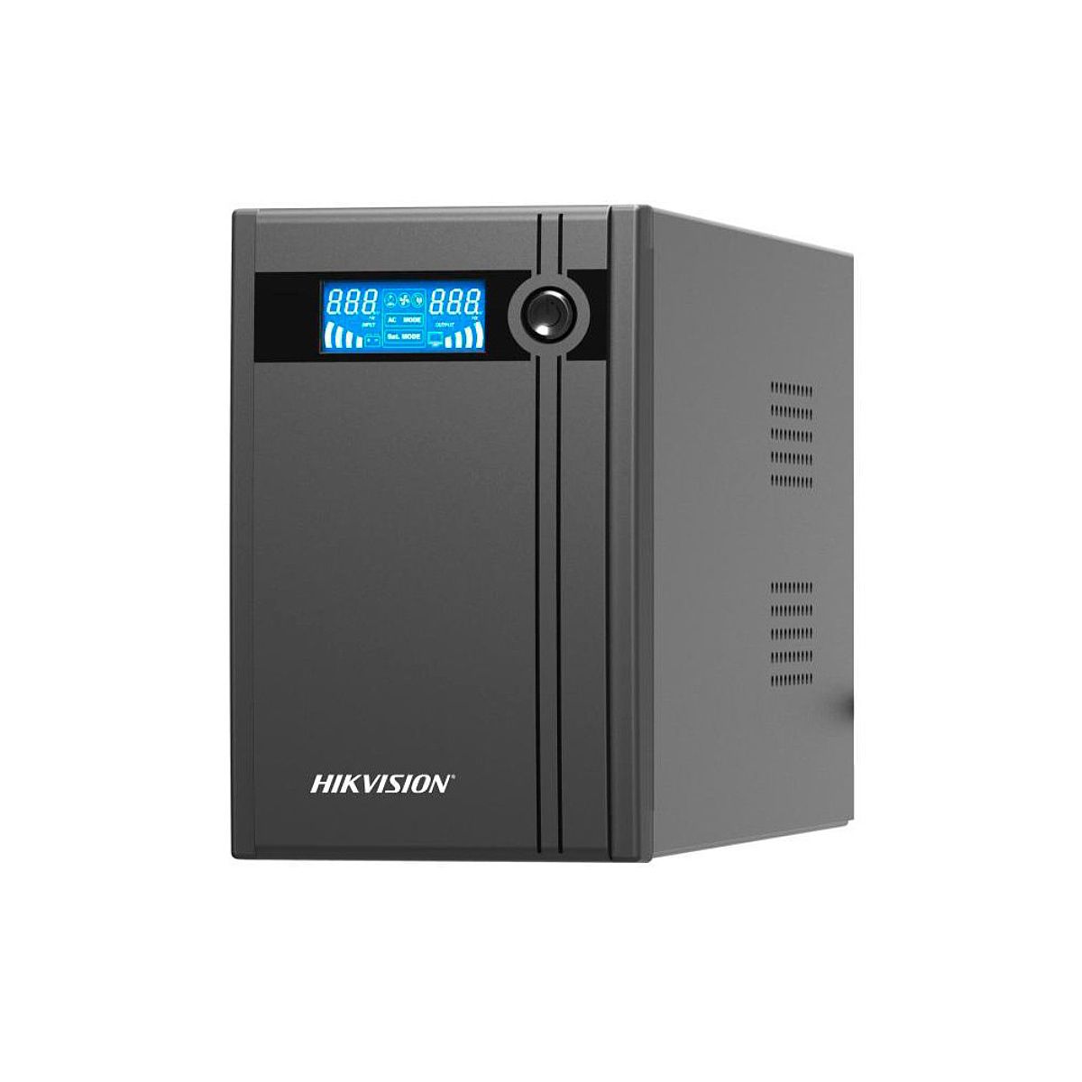 HIKVISION - Ups Hikvision 2000va  1200w Con Pantalla Lcd Ds-ups2000 Color Negro