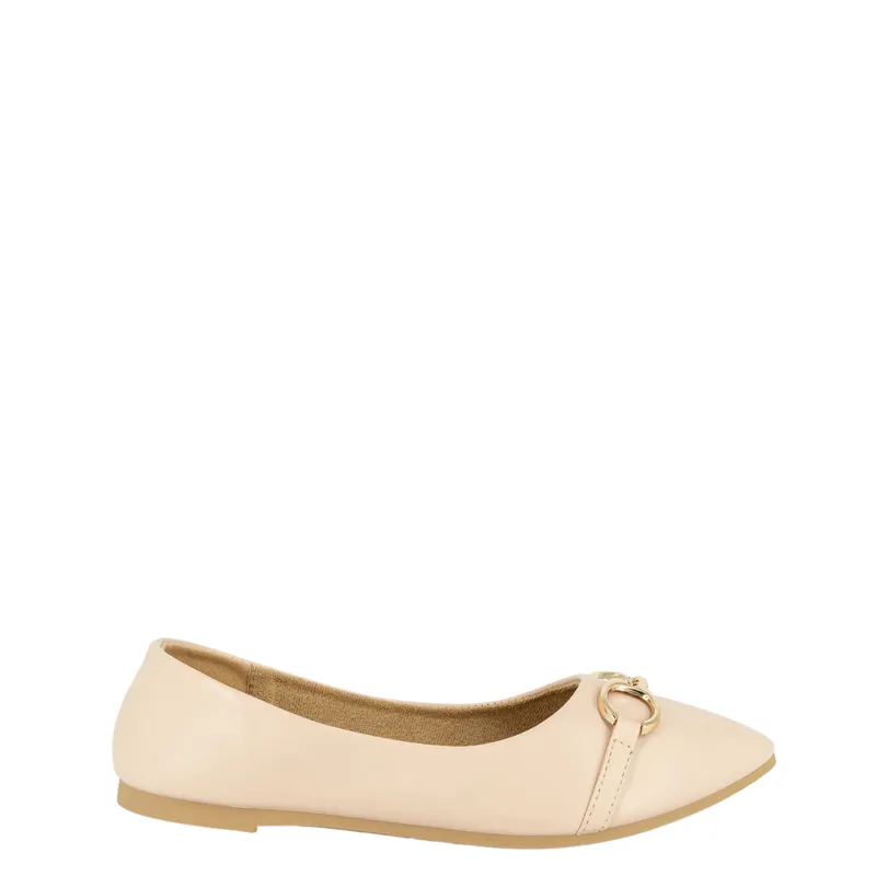 ALQUIMIA - Ballerina Mujer Beige Flora Alquimia