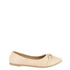 ALQUIMIA - Ballerina Mujer Beige Flora