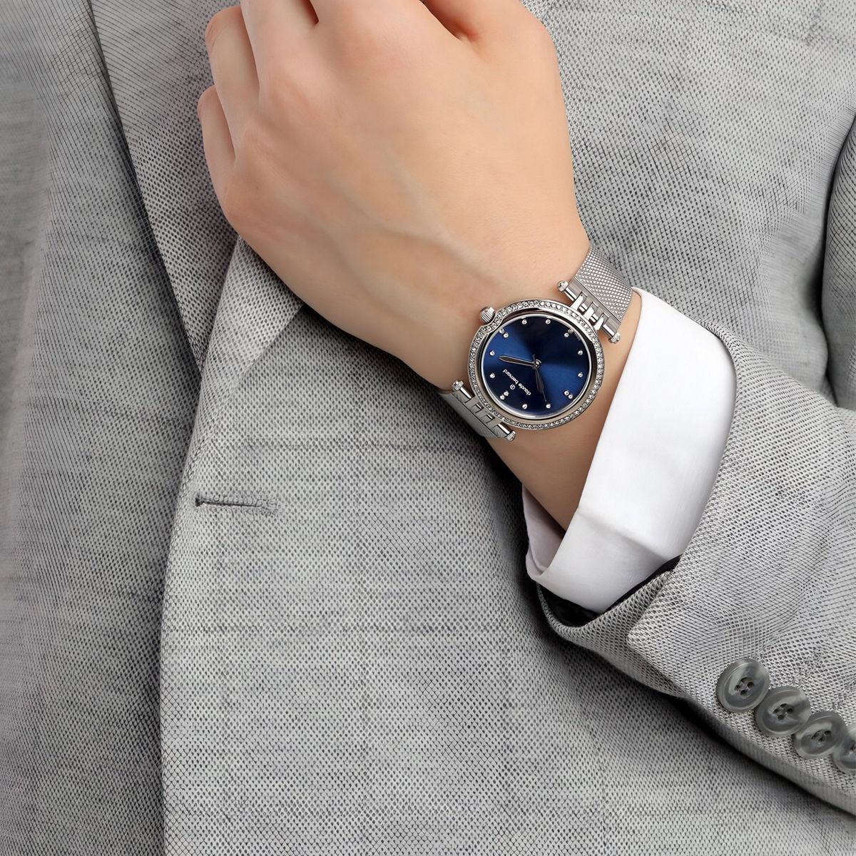 CLAUDE BERNARD - Reloj Claude Bernard Dress Code Mujer Plateado