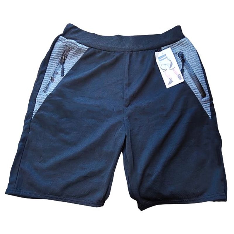 OMAS - Short Hombre Pantalón Corto con bolsillos elástico sin cordón