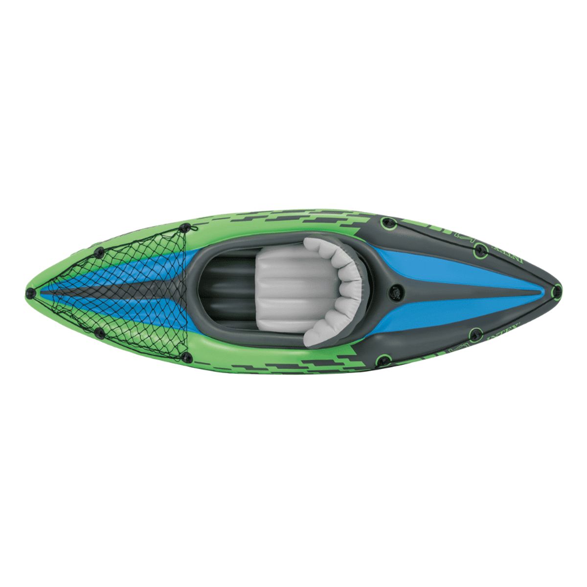 INTEX - Kayak Inflable Intex Challenger K1 Set Capacidad 1 Persona