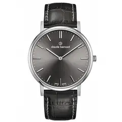 CLAUDE BERNARD - Reloj Classic Black 39mm Hombre