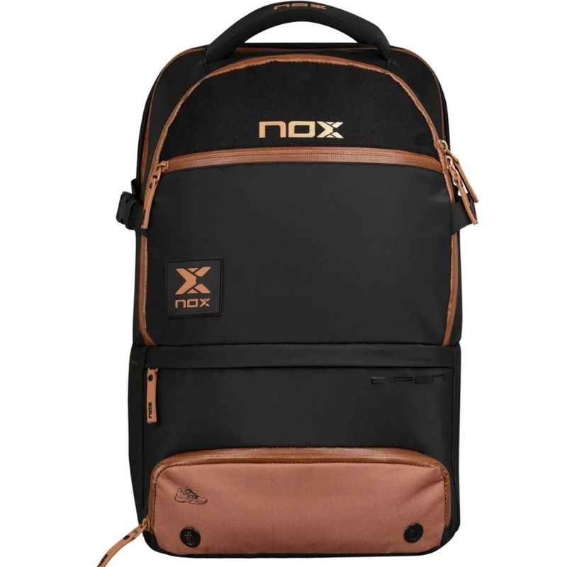 NOX - Mochila Nox Open Series Black/Brown 2025