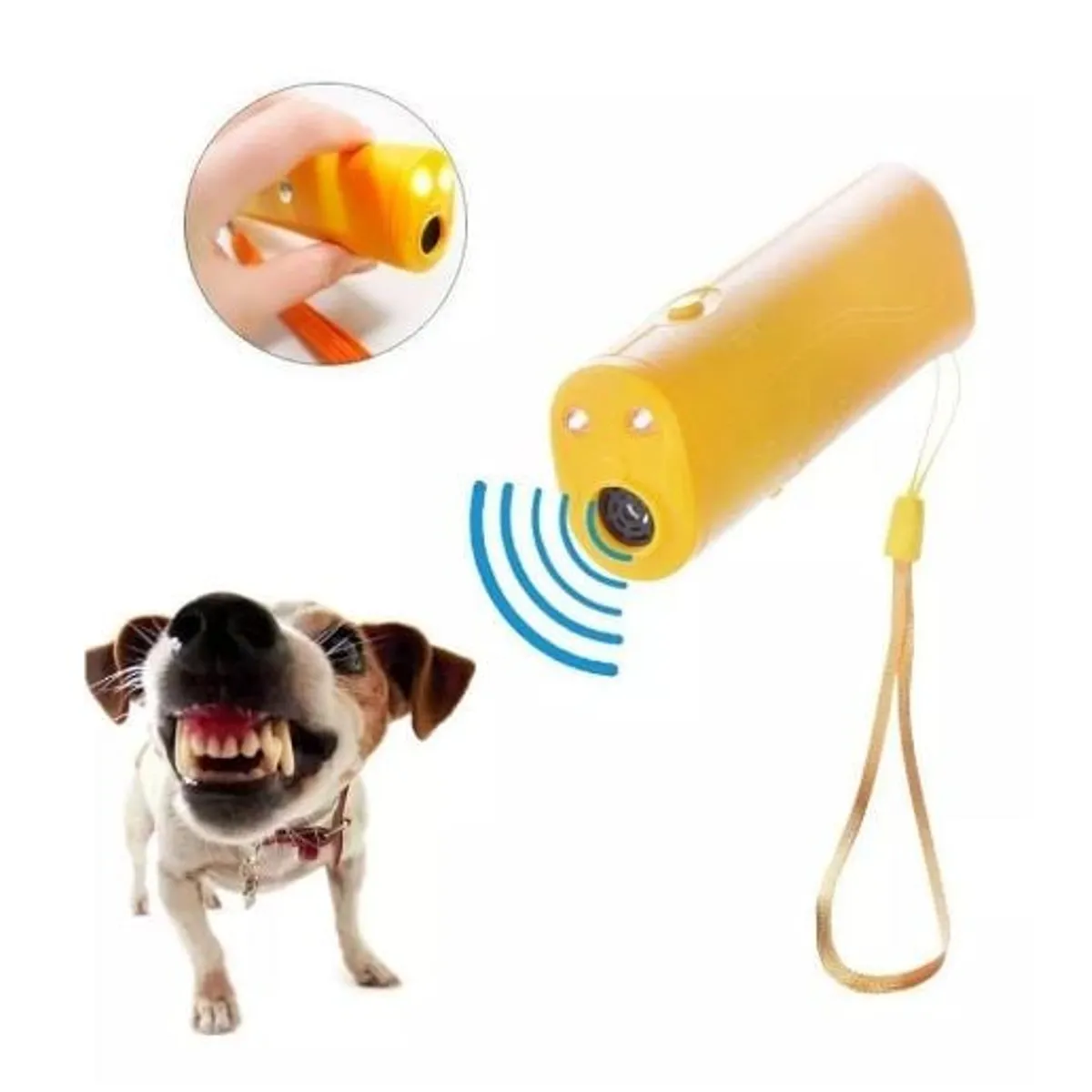 GENERICO - Repelente Adiestrador Ultrasonido Entrenador Ahuyenta Perros