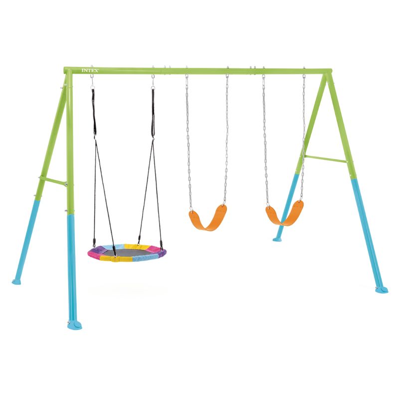 INTEX - Set Columpio de 3 Accesorios Intex Three Feature Swing Set
