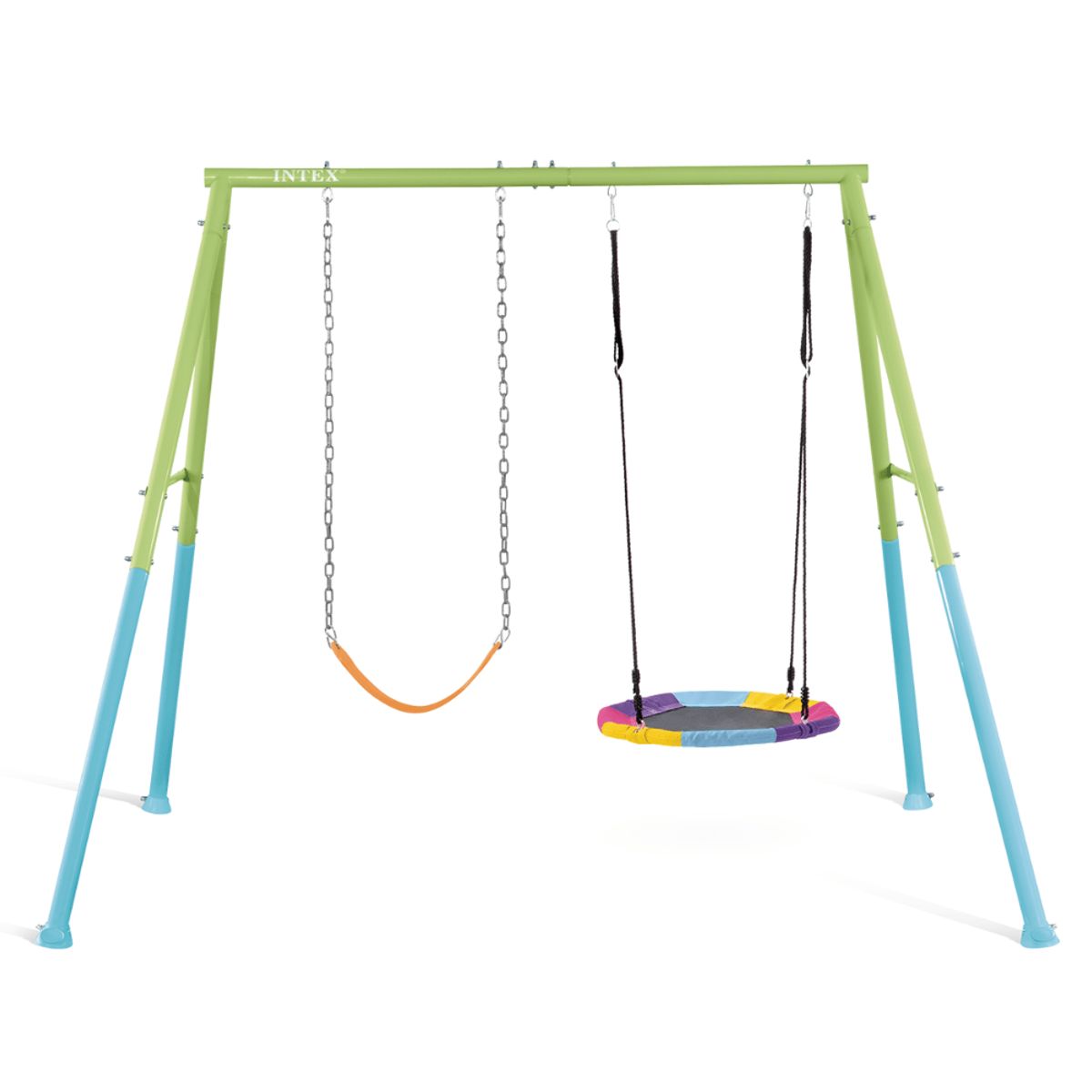 INTEX - Set Columpio de 2 Accesorios Intex Two Feature Swing Set
