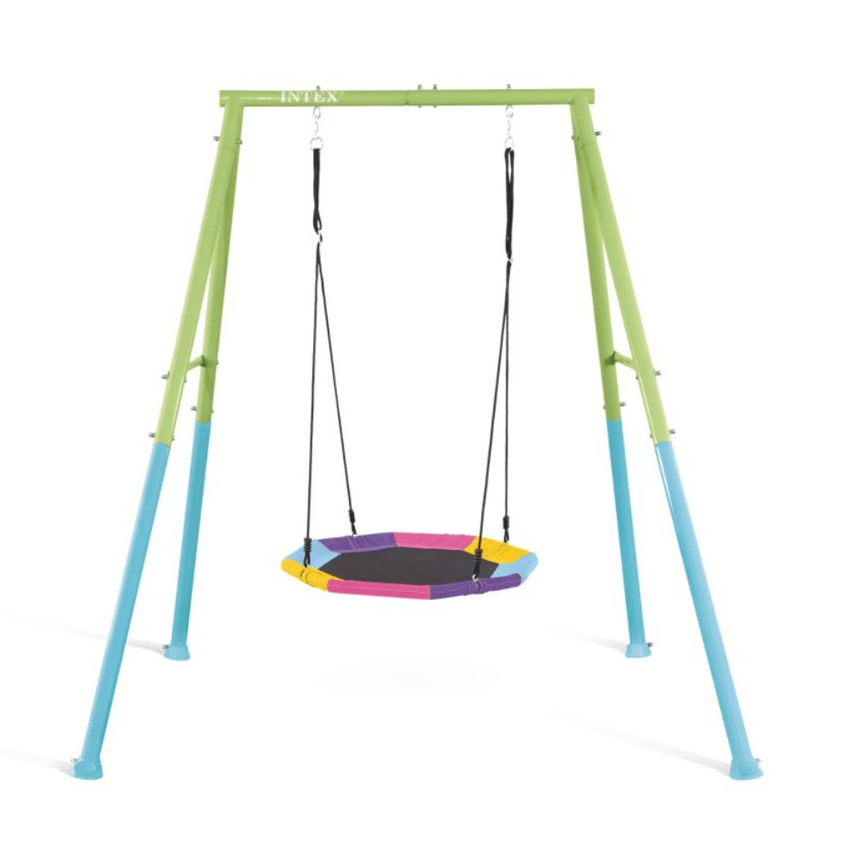 INTEX - Set Columpio Nido Octogonal Intex Saucer Swing