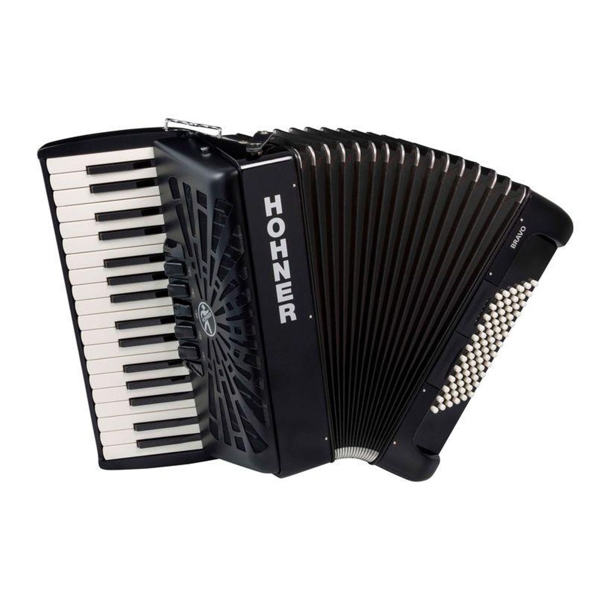 HOHNER - Acordeón Hohner Bravo III 72 A16622 - Black