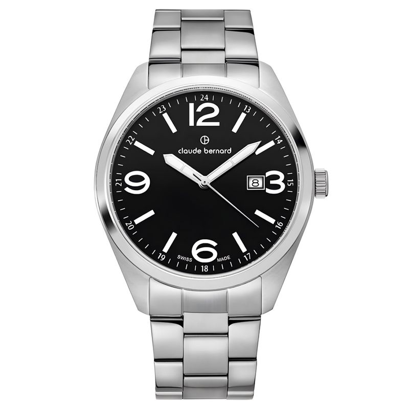 CLAUDE BERNARD - Reloj Claude Bernard Classic Date Hombre Acero