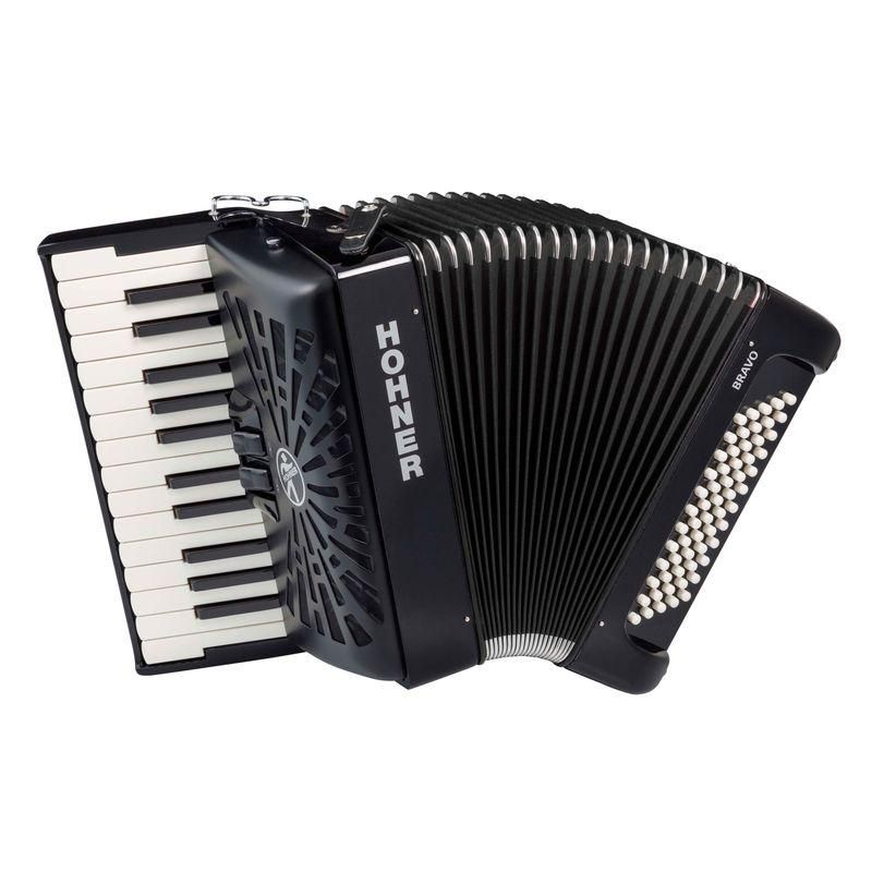 HOHNER - Acordeón Hohner Bravo II 60 A16962 - Black