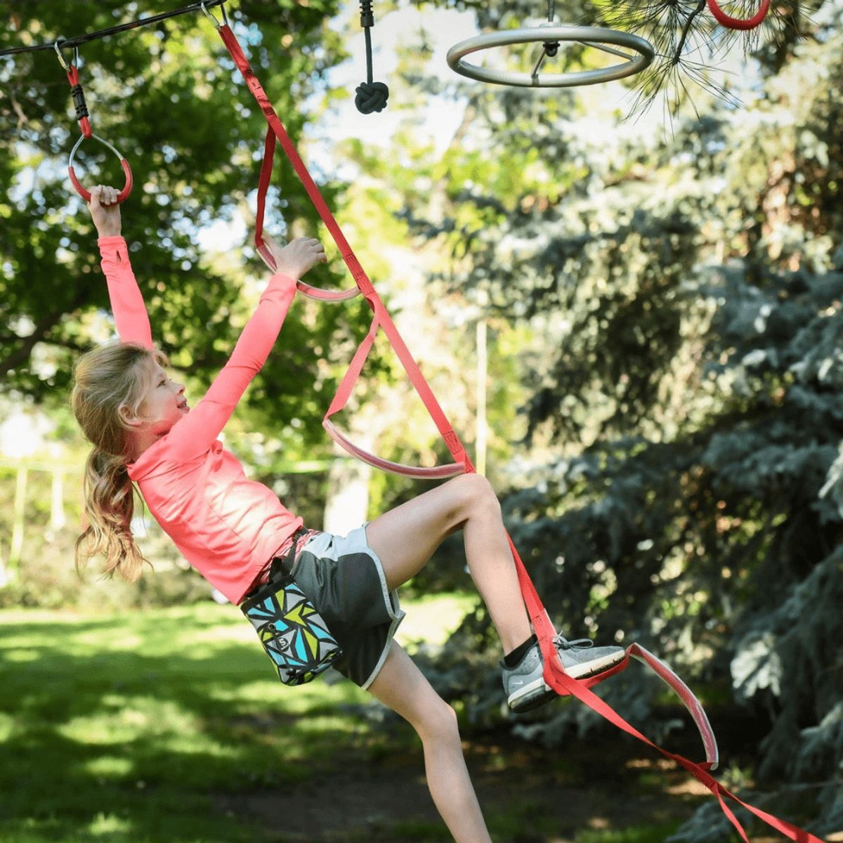 SLACKERS - Escalera Para Trepar 2.44 m Slackers Climbers Ladder 8 Ft