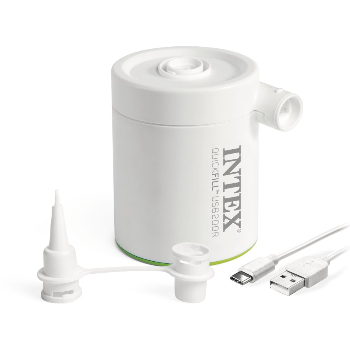 INTEX - Inflador Eléctrico Recargable Intex USB QuickFill 200R