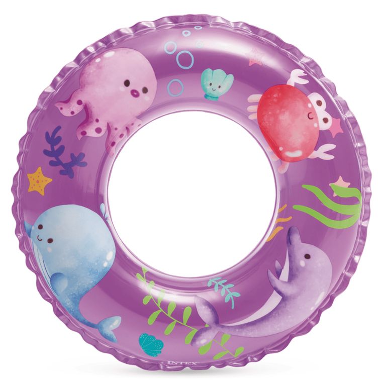 Flotador Inflable Redondo Morado 61 Cm
