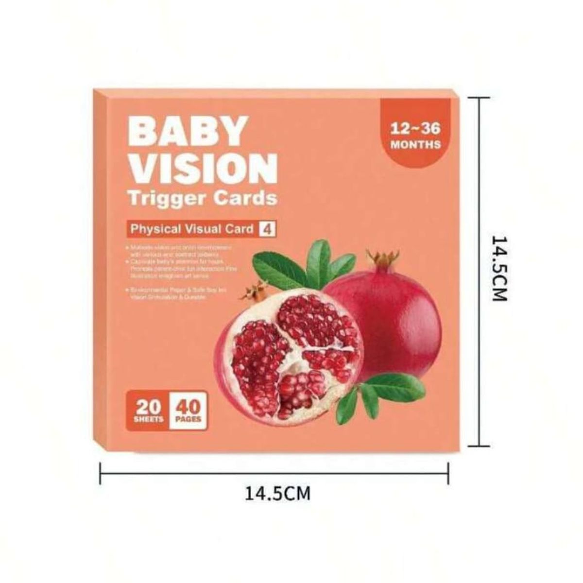 OEM - TARJETAS EDUCATIVAS ESTIMULACION VISUAL 12-36 MESES