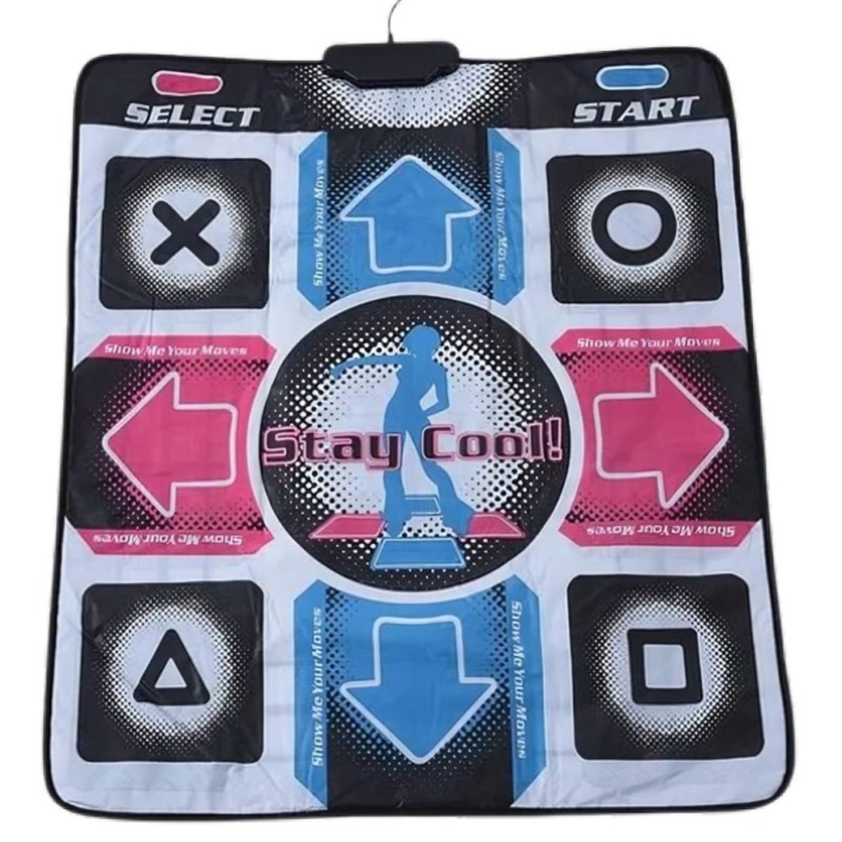 OEM - Alfombra De Baile Xtreme Dance Pad Directo A Tv Rca Y Pc Usb