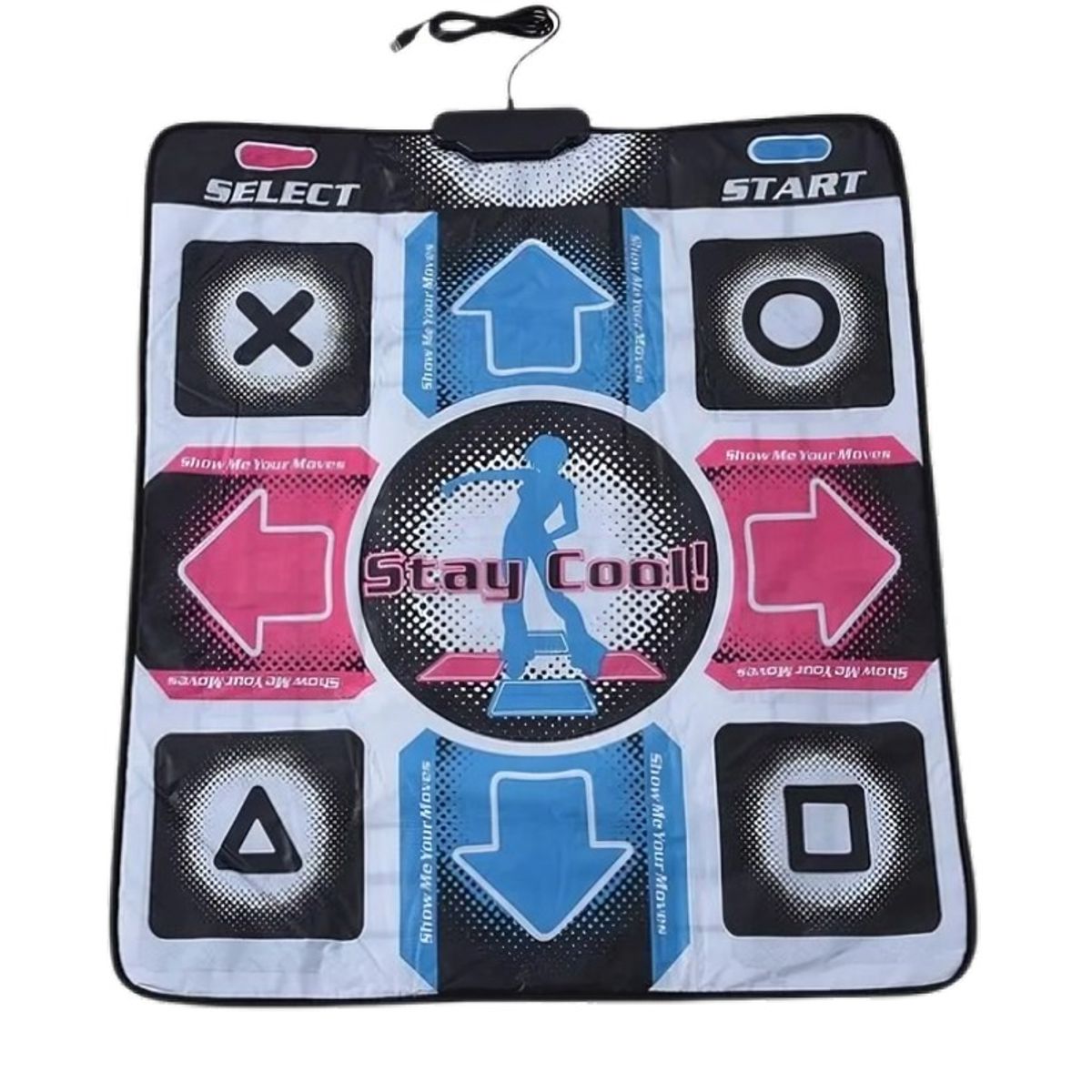 OEM - Alfombra De Baile Xtreme Dance Pad Directo A Tv Rca Y Pc Usb