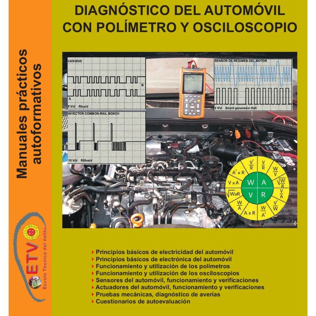 GENERICO - Libro manual práctico de diagnóstico del automóvil con polímetro y osciloscopio