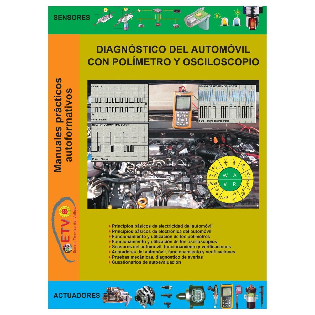 GENERICO - Libro manual práctico de diagnóstico del automóvil con polímetro y osciloscopio