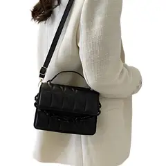 CRUSEC - Cartera De Dama 20x75x15cm Con Diseño Cadena Elegante