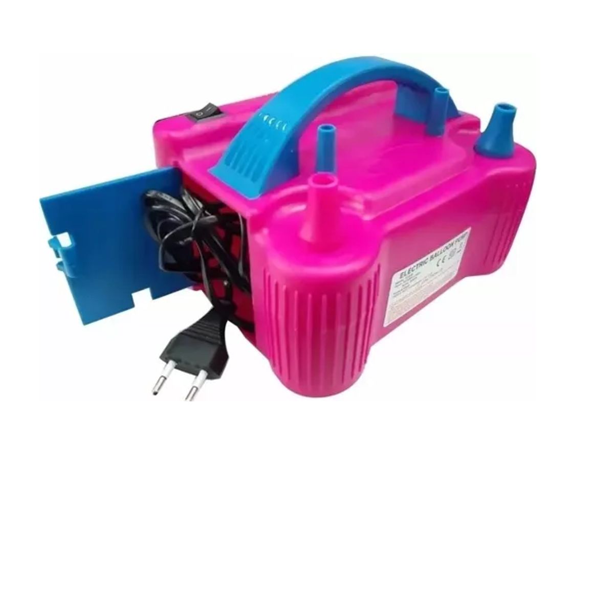 GENERICO - Inflador De Globos Electrico Con 2 Boquillas