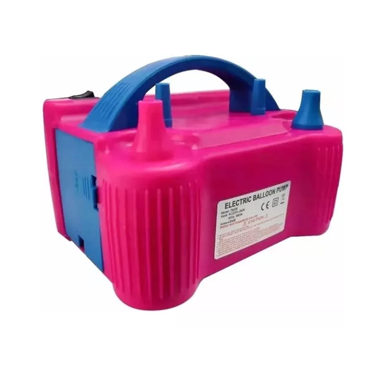 GENERICO - Inflador De Globos Electrico Con 2 Boquillas